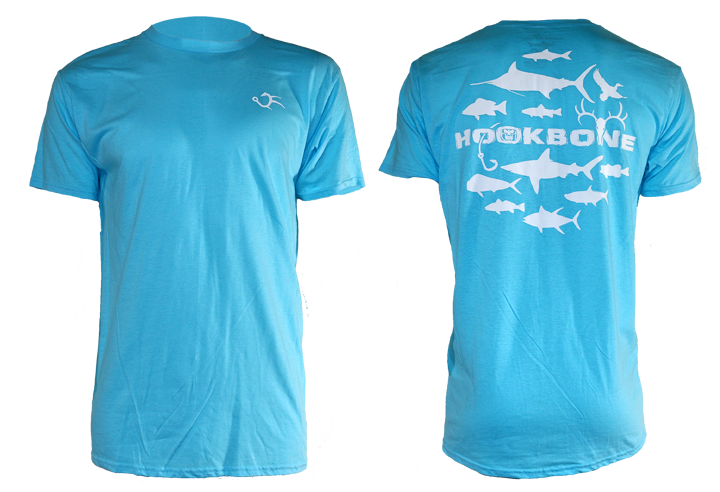 HOOKBONE 12 Design Short Sleeve Tee - HOOKBONE