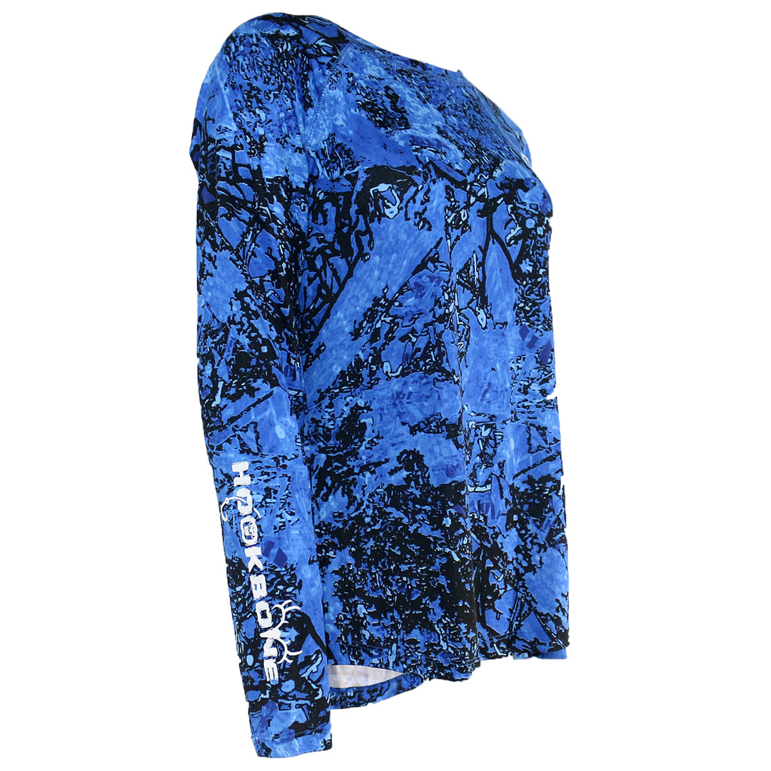 Ladies Long Sleeve HOOKBONE C2 Camo - HOOKBONE