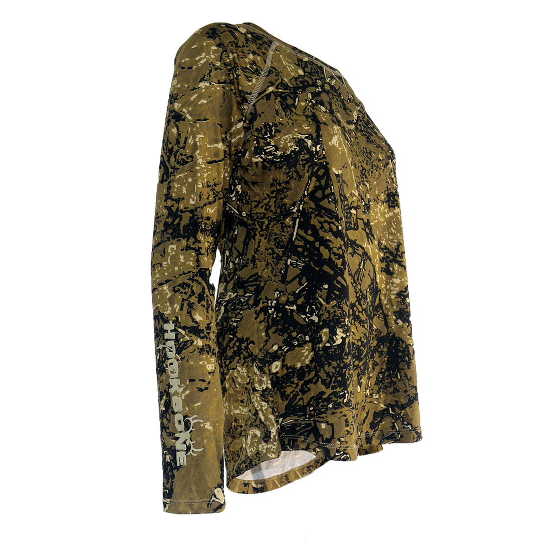 Ladies Long Sleeve HOOKBONE C2 Camo - HOOKBONE
