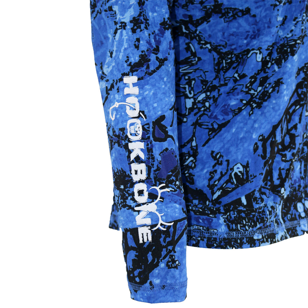 Unisex Long Sleeve HOODIE HOOKBONE C2 Camo - HOOKBONE