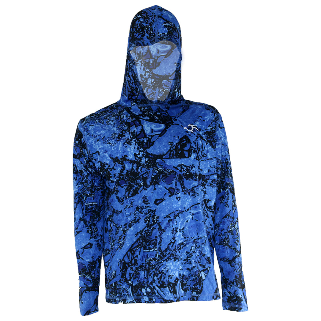 Unisex Long Sleeve HOODIE HOOKBONE C2 Camo - HOOKBONE