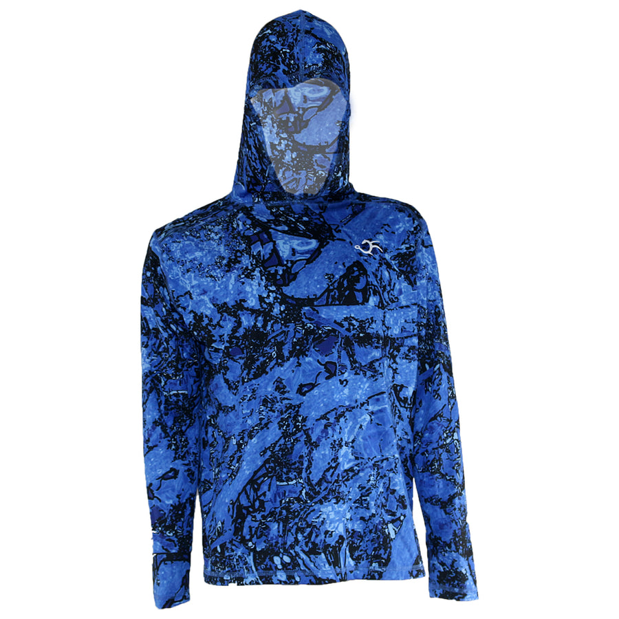 Unisex Long Sleeve HOODIE HOOKBONE C2 Camo - HOOKBONE
